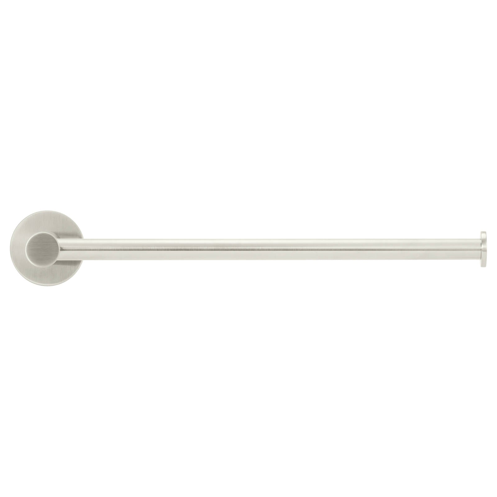 Round Guest Towel Rail, PVD Brushed Nickel