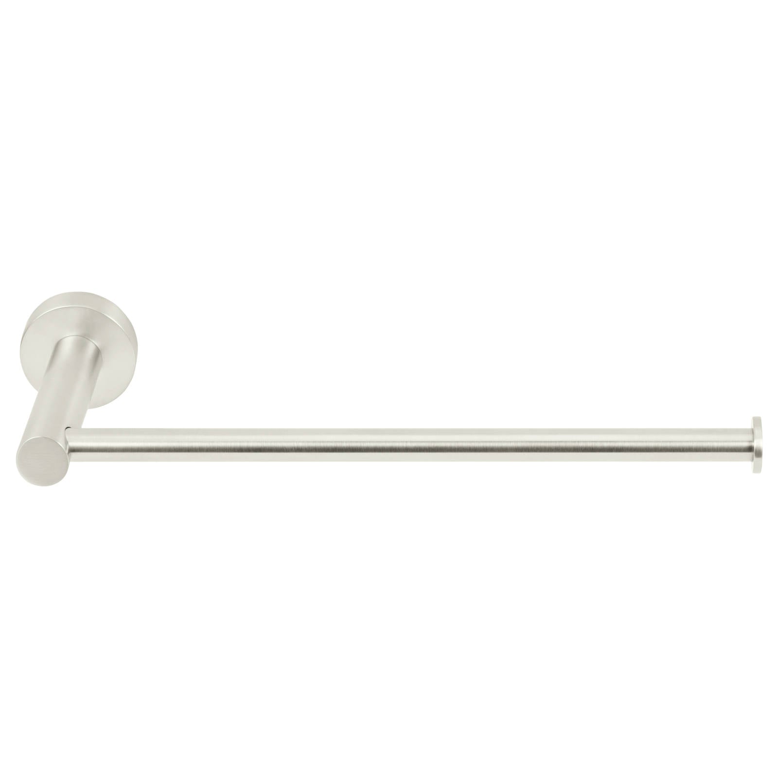 Round Guest Towel Rail, PVD Brushed Nickel