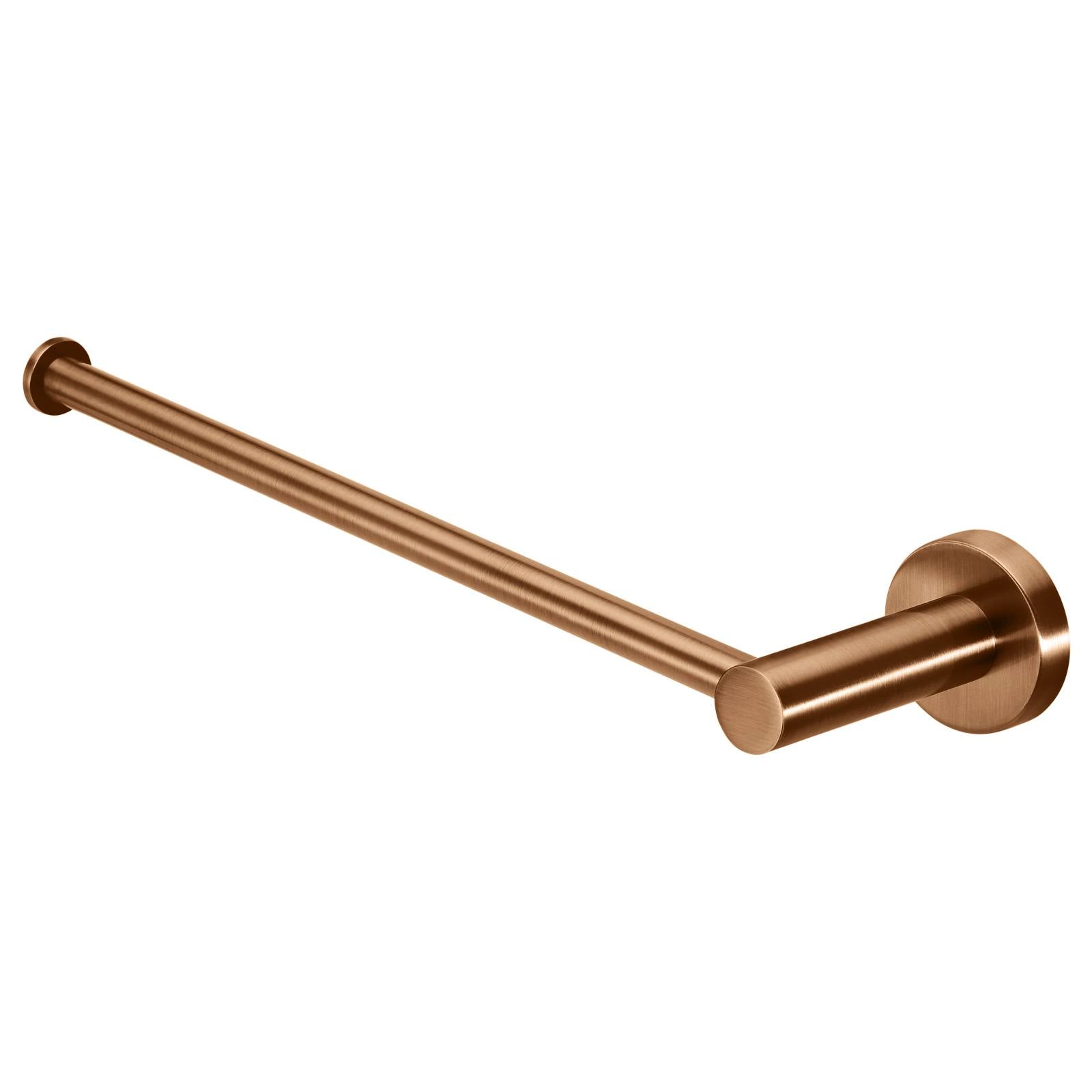Round Guest Towel Rail, Lustre Bronze