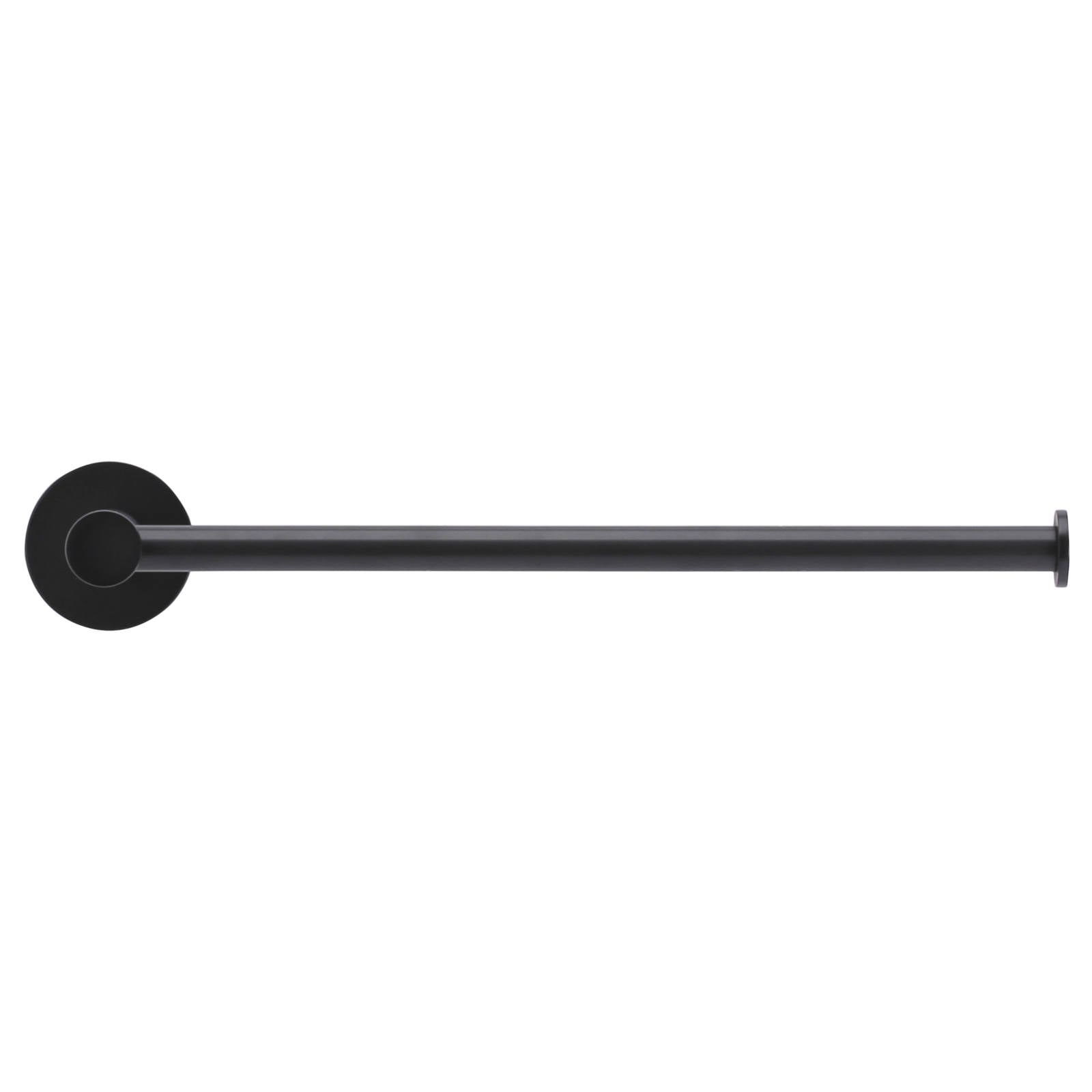 Round Guest Towel Rail, Matte Black