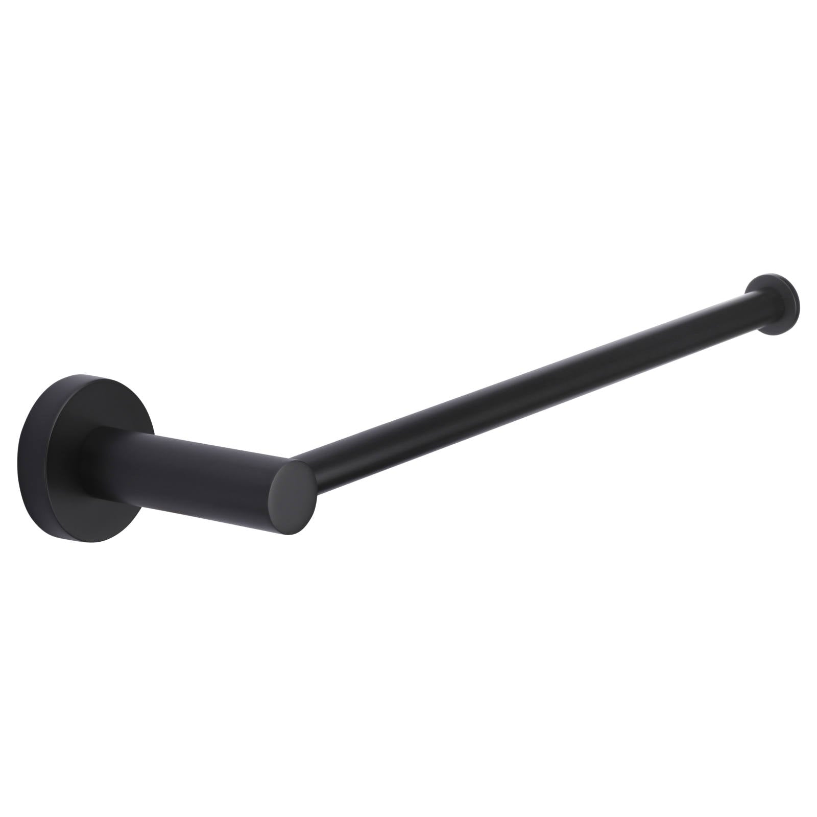 Round Guest Towel Rail, Matte Black