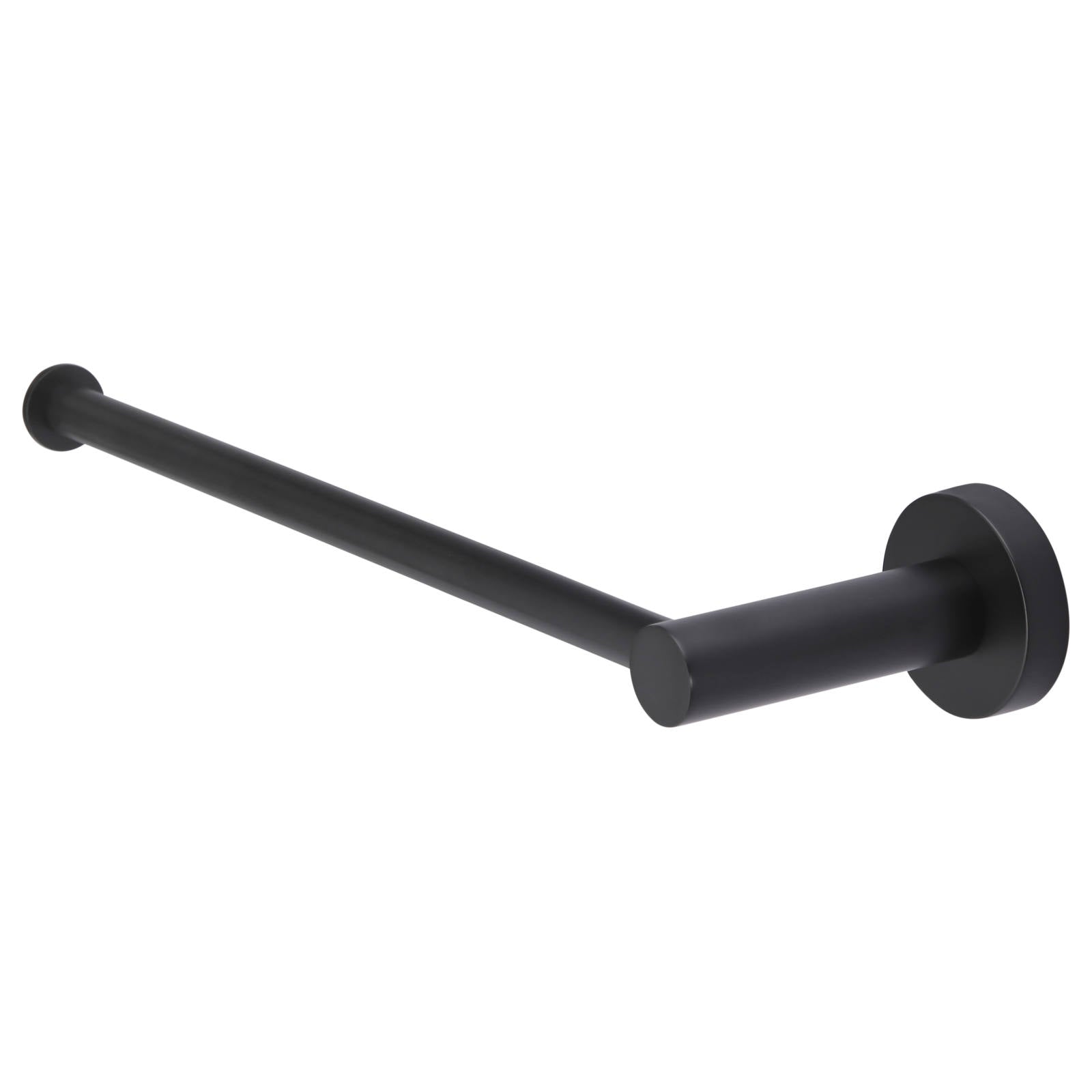 Round Guest Towel Rail, Matte Black