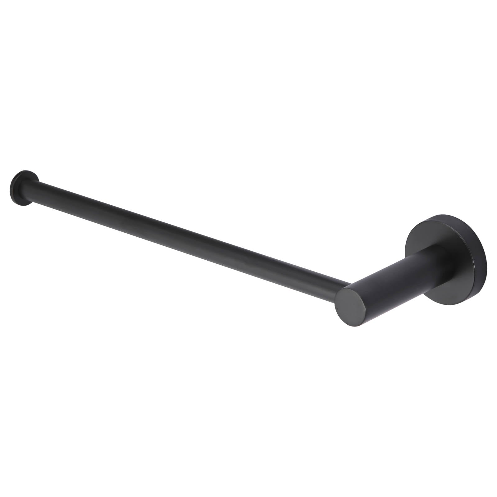 Round Guest Towel Rail, Matte Black