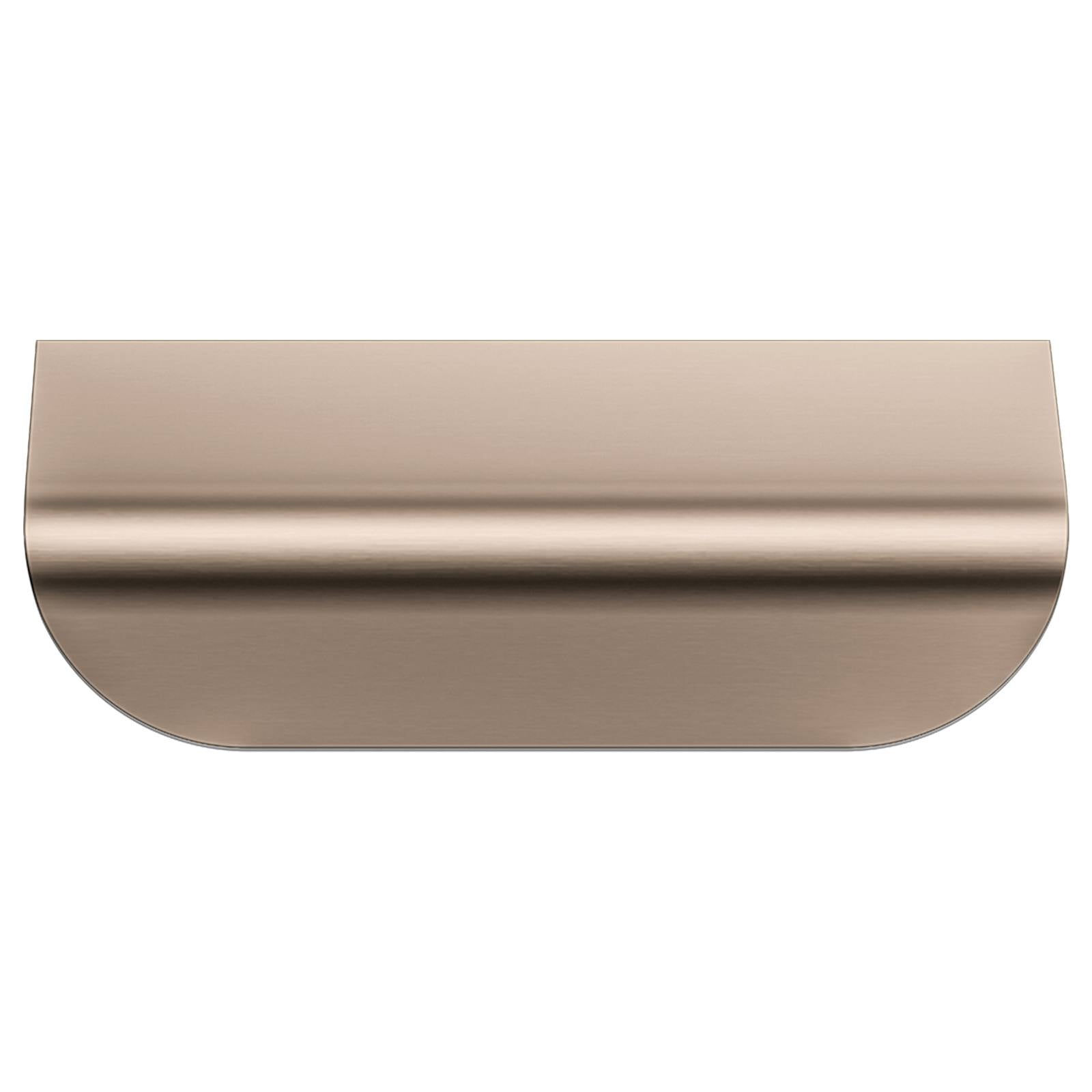 Oppen Edge-Pull 75mm Cabinet Handle, Champagne