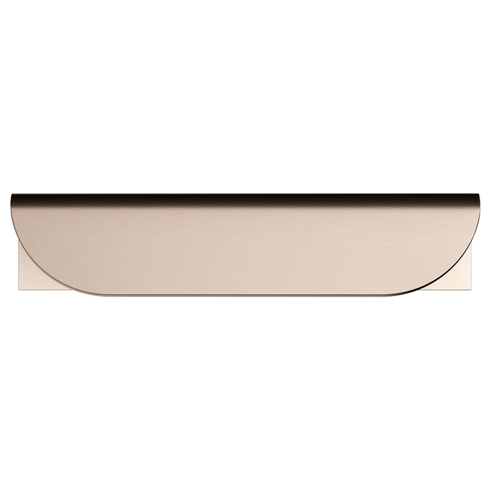Oppen Edge-Pull 75mm Cabinet Handle, Champagne