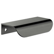 Oppen Edge-Pull 75mm Cabinet Handle, Shadow Gunmetal