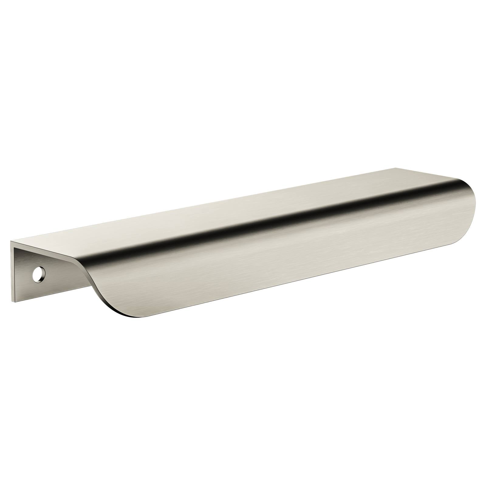 Oppen Edge-Pull 150mm Cabinet Handle, Brushed Nickel