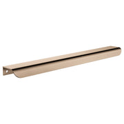 Oppen Edge-Pull 300mm Cabinet Handle, Champagne