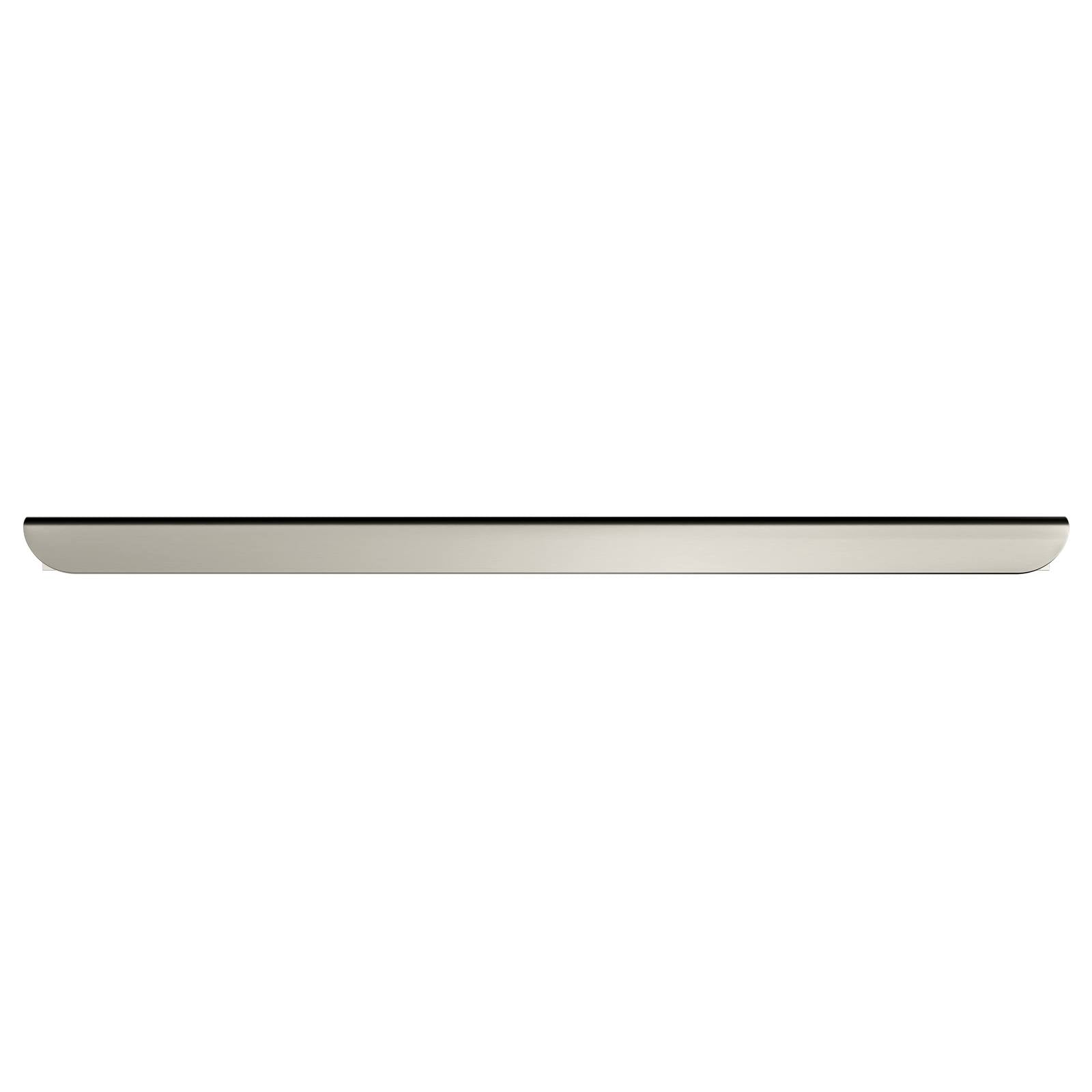 Oppen Edge-Pull 300mm Cabinet Handle, Brushed Nickel