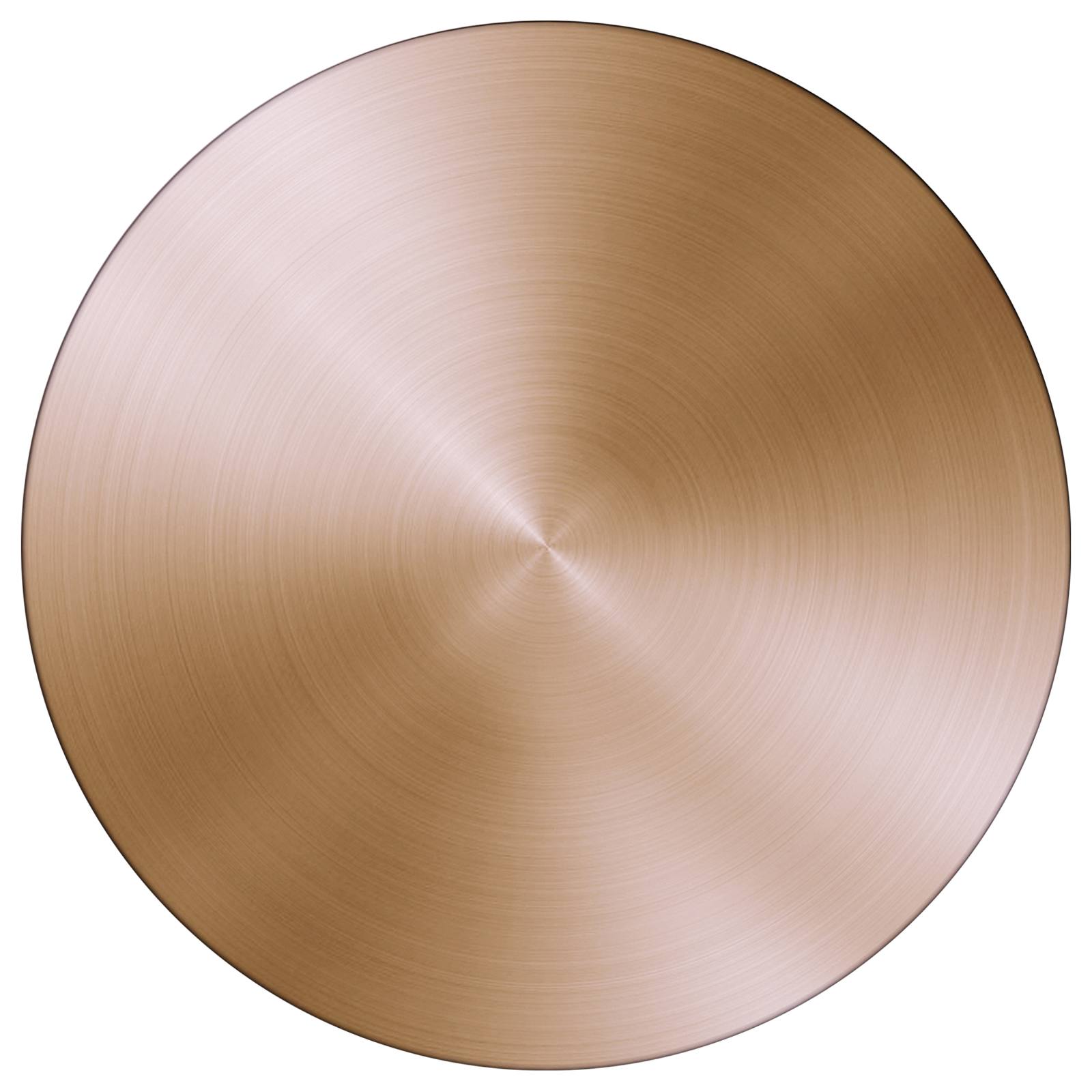 Oppen Knob Cabinet Handle (Brushed), Lustre Bronze