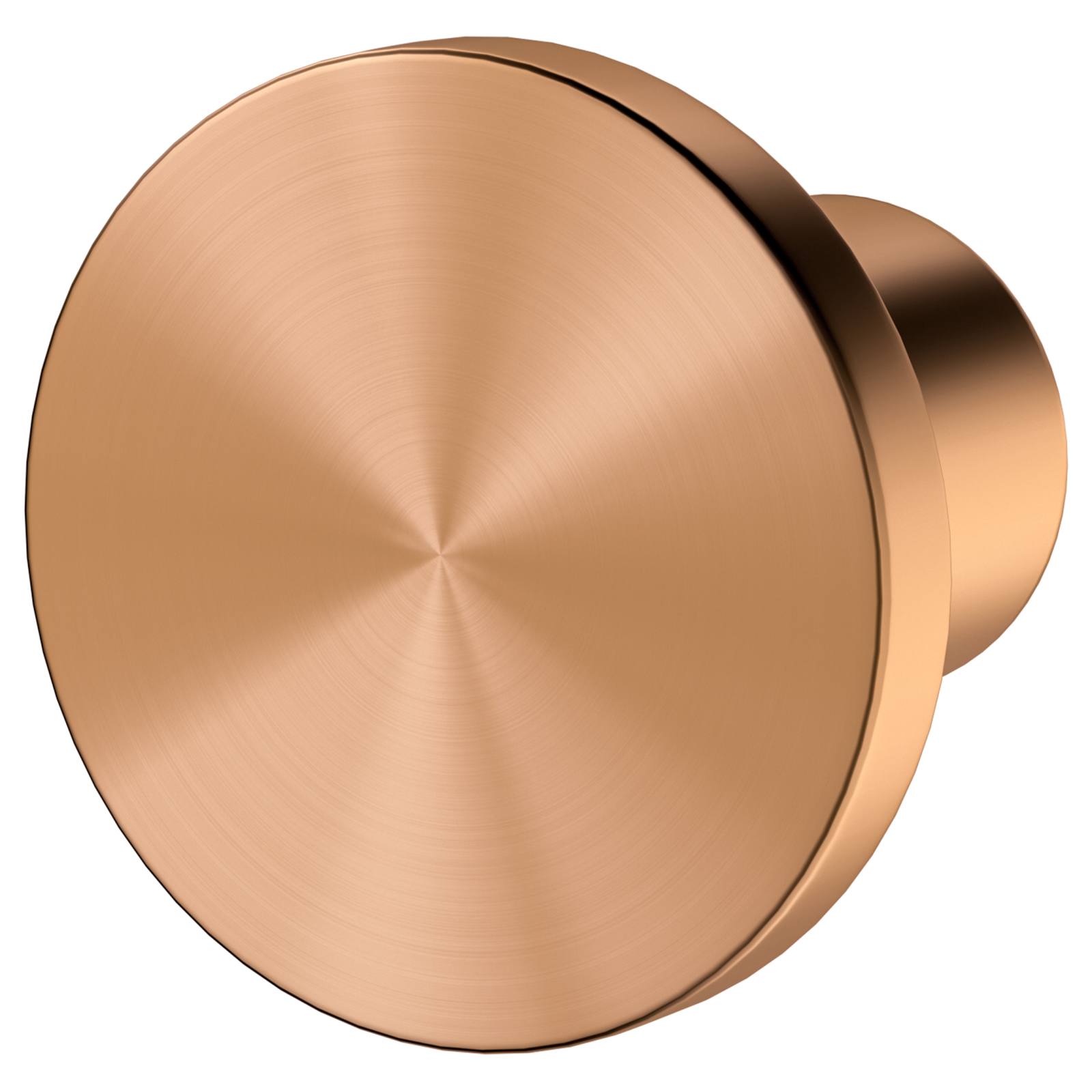 Oppen Knob Cabinet Handle (Brushed), Lustre Bronze