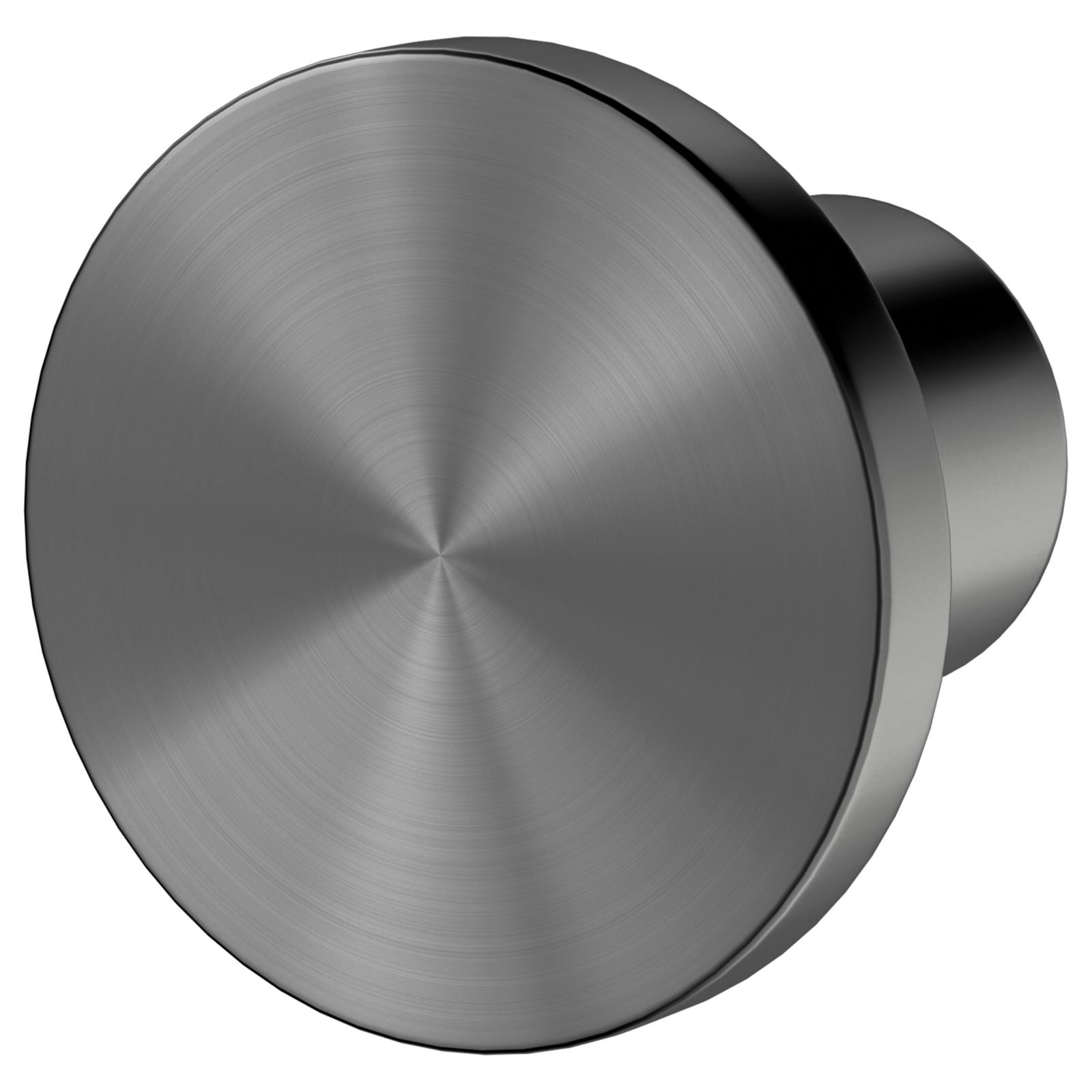 Oppen Knob Cabinet Handle (Brushed), Shadow Gunmetal