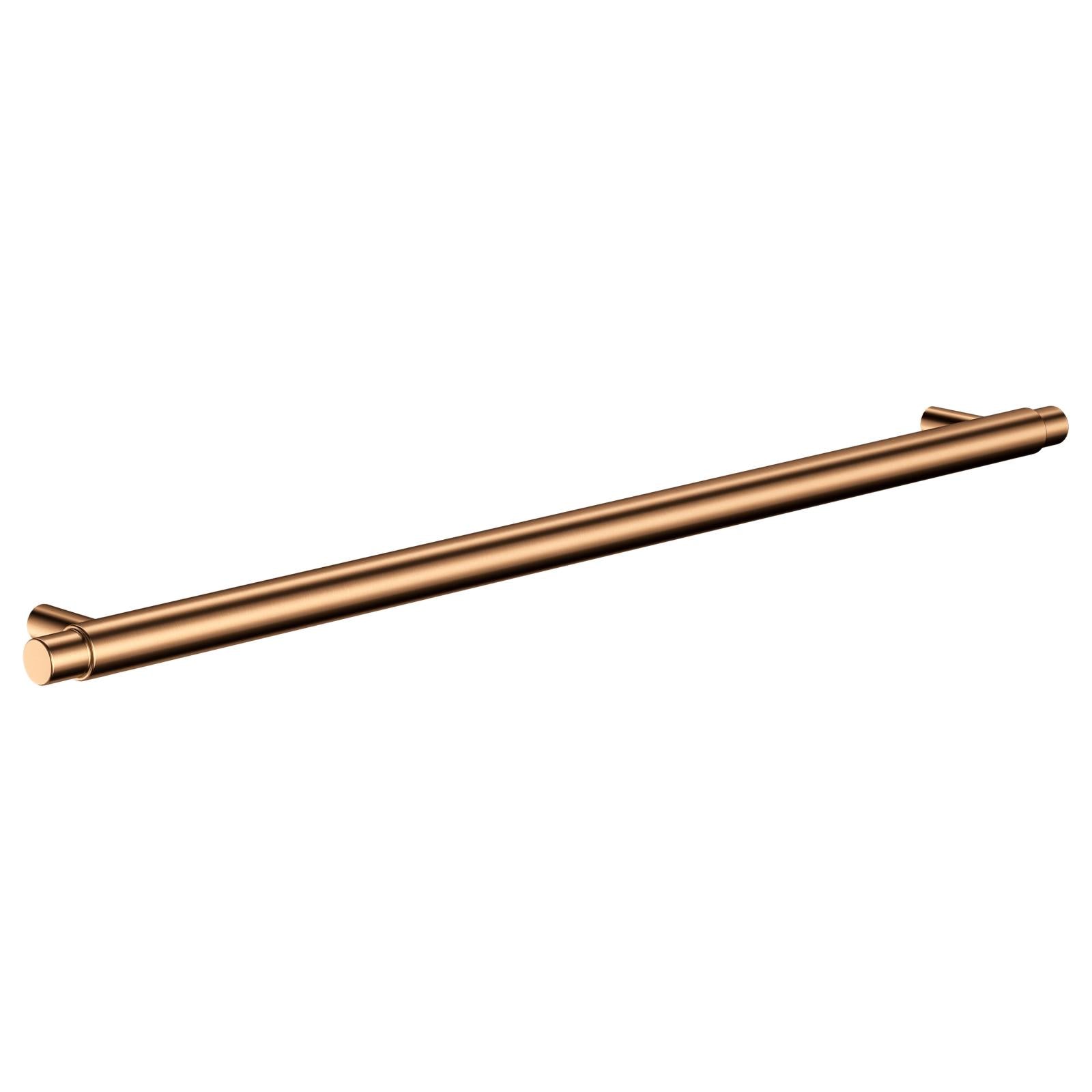 Oppen Round Pull 328mm Cabinet Handle (Brushed), Lustre Bronze