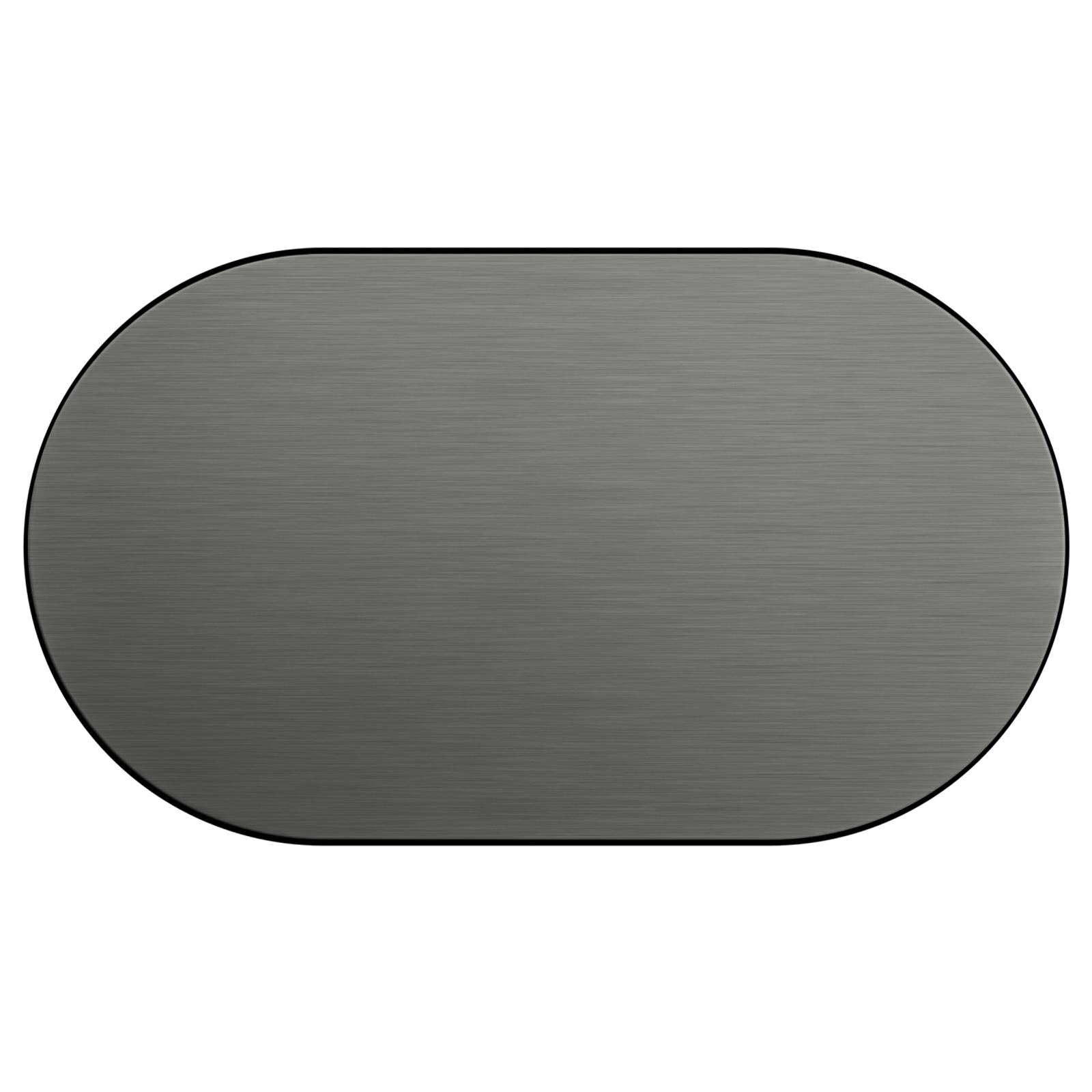 Oppen T-Pull Cabinet Handle, Shadow Gunmetal