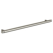 Oppen Round Pull 328mm Cabinet Handle (Linear Knurled), Brushed Nickel