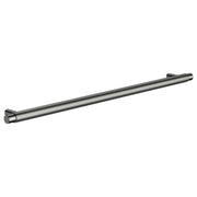 Oppen Round Pull 328mm Cabinet Handle (Linear Knurled), Shadow Gunmetal