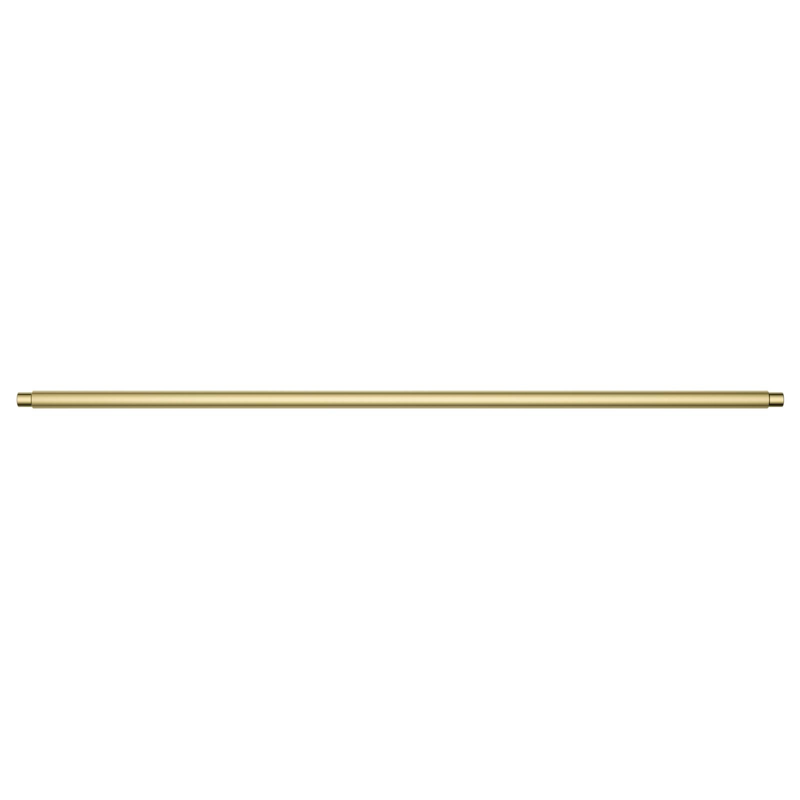 Oppen Round Pull 520mm Cabinet Handle (Linear Knurled), Tiger Bronze