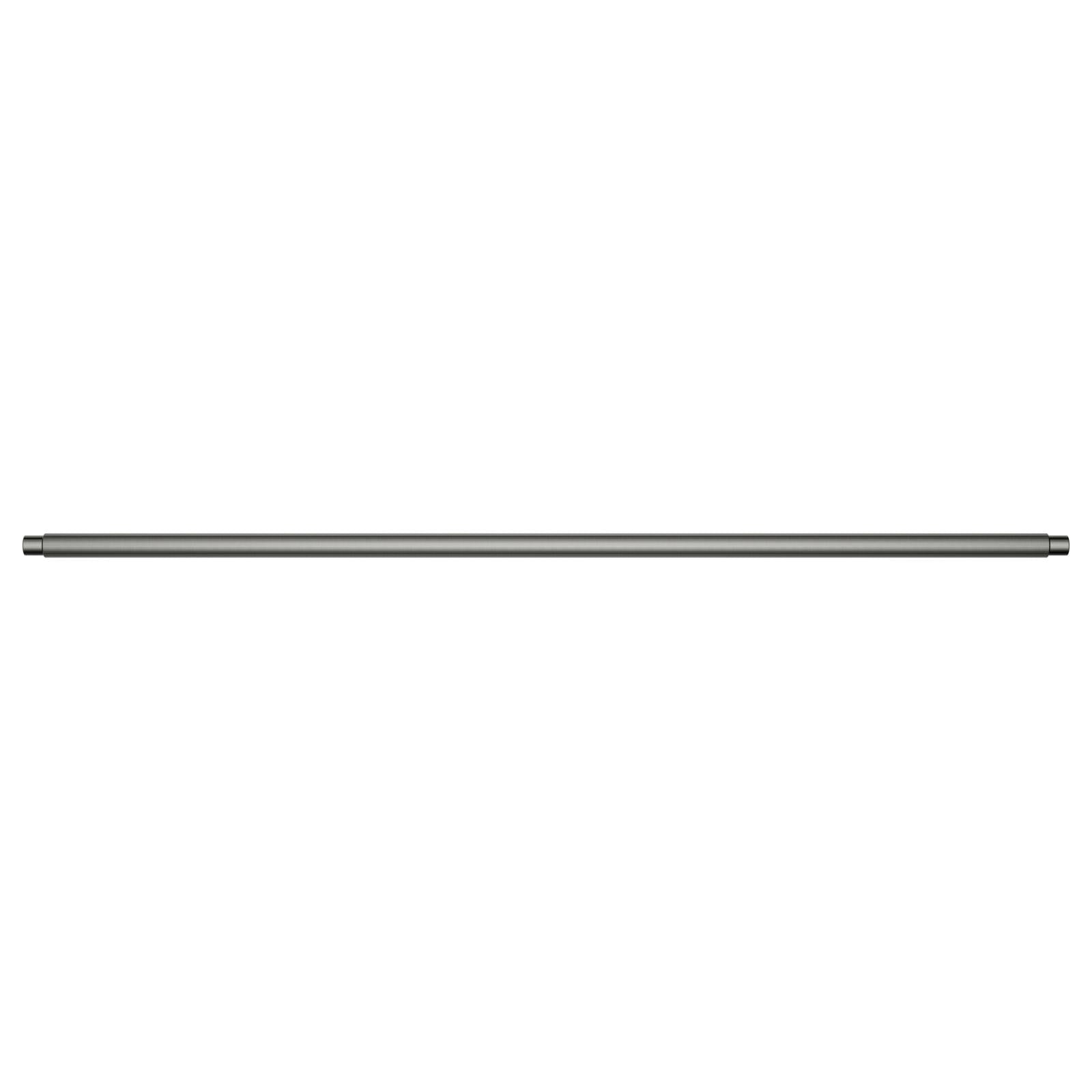 Oppen Round Pull 520mm Cabinet Handle (Linear Knurled), Shadow Gunmetal