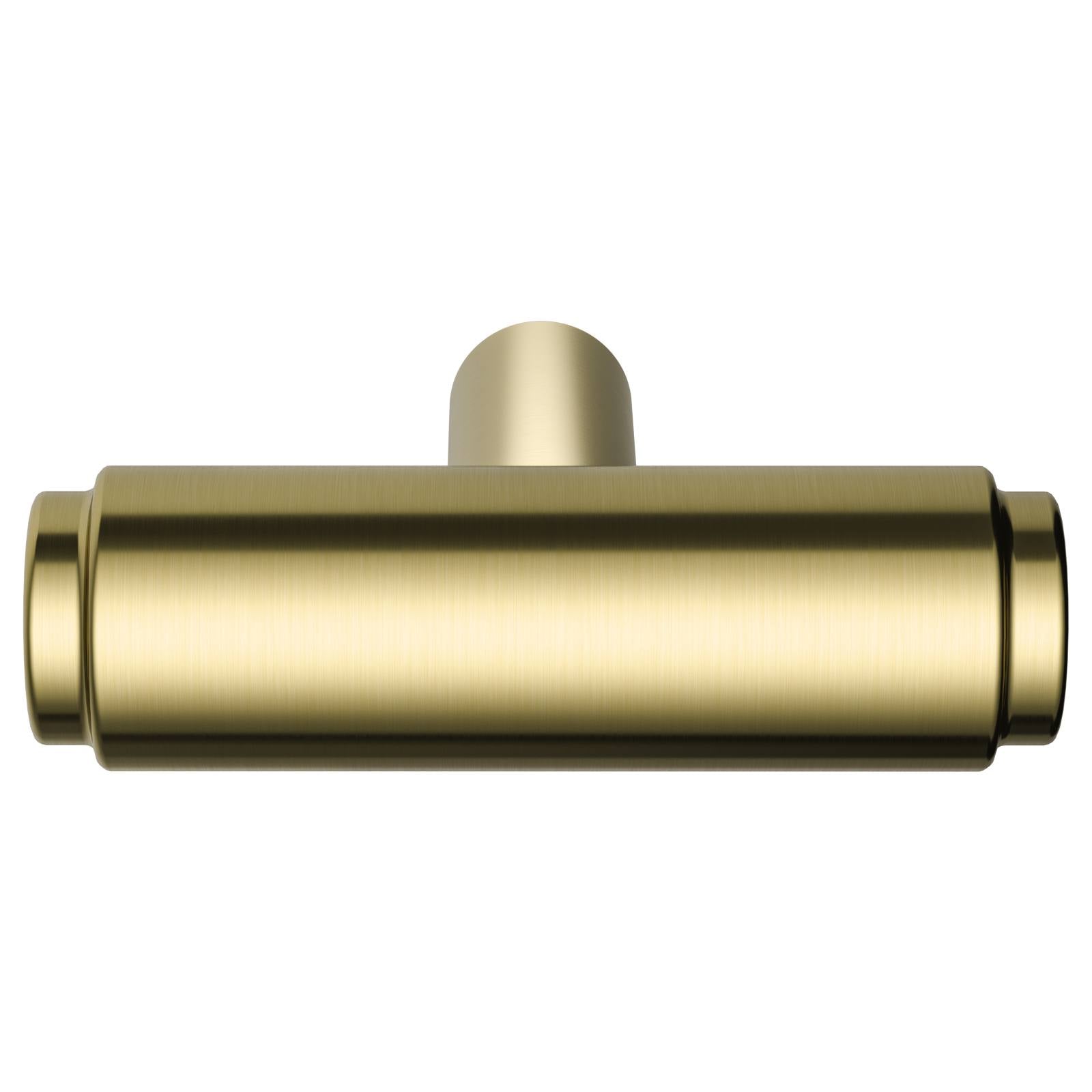 Oppen T-Pull Cabinet Handle (Brushed), Tiger Bronze