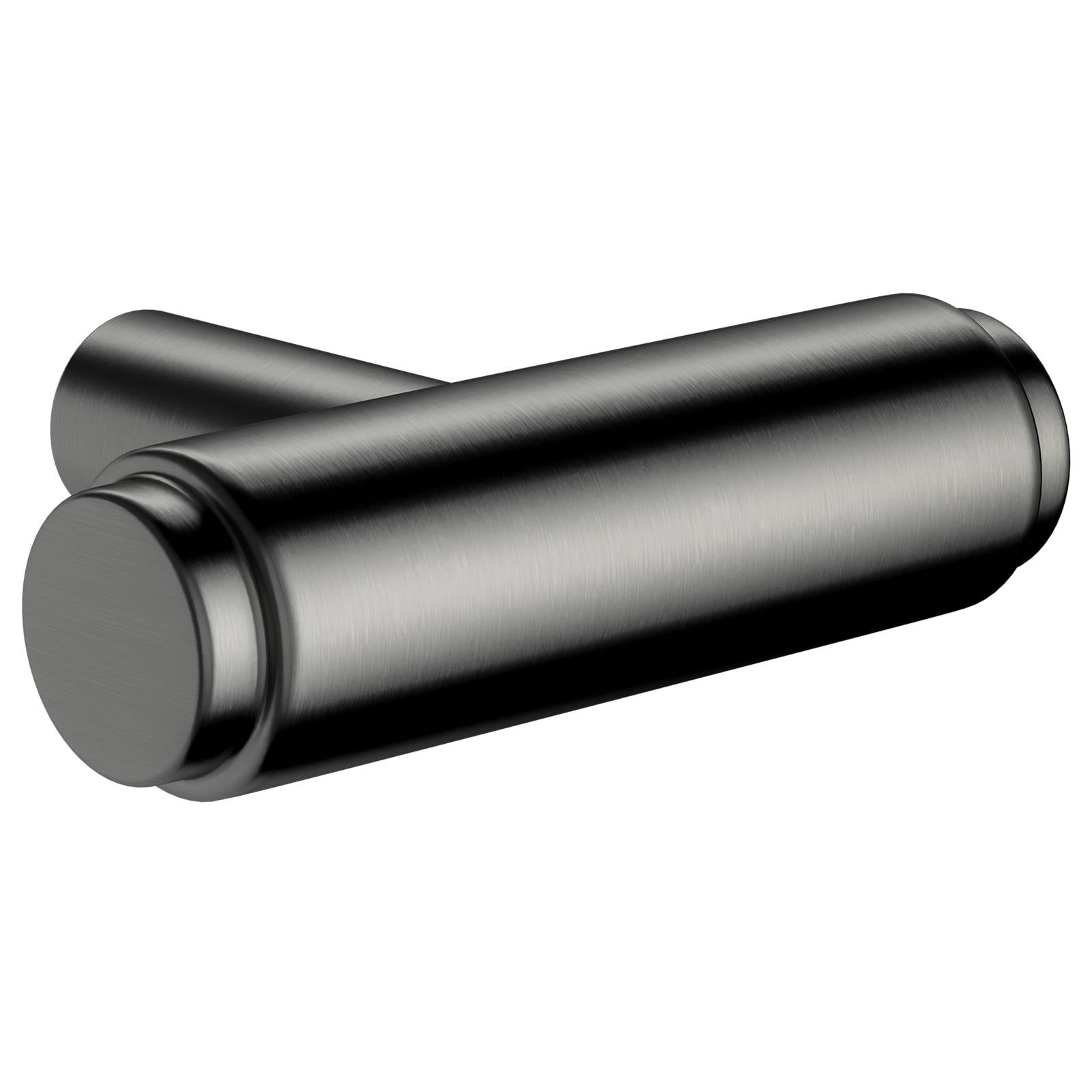 Oppen T-Pull Cabinet Handle (Brushed), Shadow Gunmetal