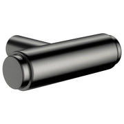 Oppen T-Pull Cabinet Handle (Brushed), Shadow Gunmetal