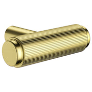Oppen T-Pull Cabinet Handle (Linear Knurled), Tiger Bronze