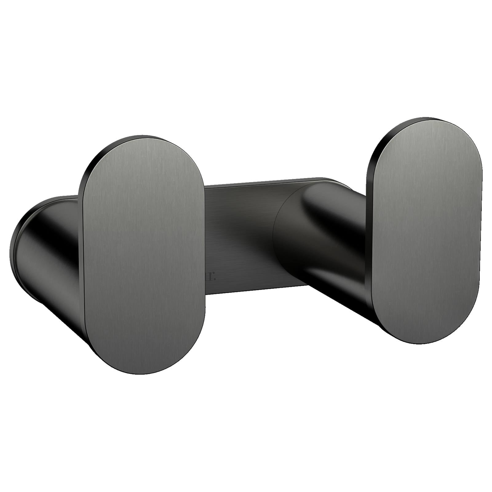 Curvae Double Robe Hook, Shadow Gunmetal