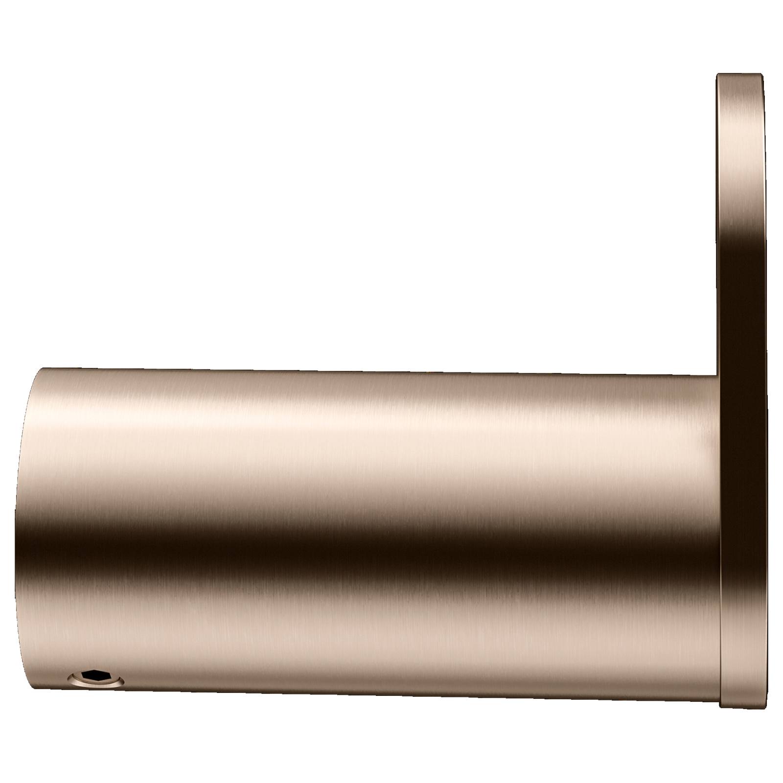 Curvae Single Robe Hook, Champagne