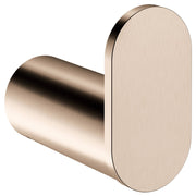 Curvae Single Robe Hook, Champagne