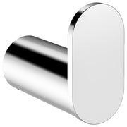 Curvae Single Robe Hook, Polished Chrome