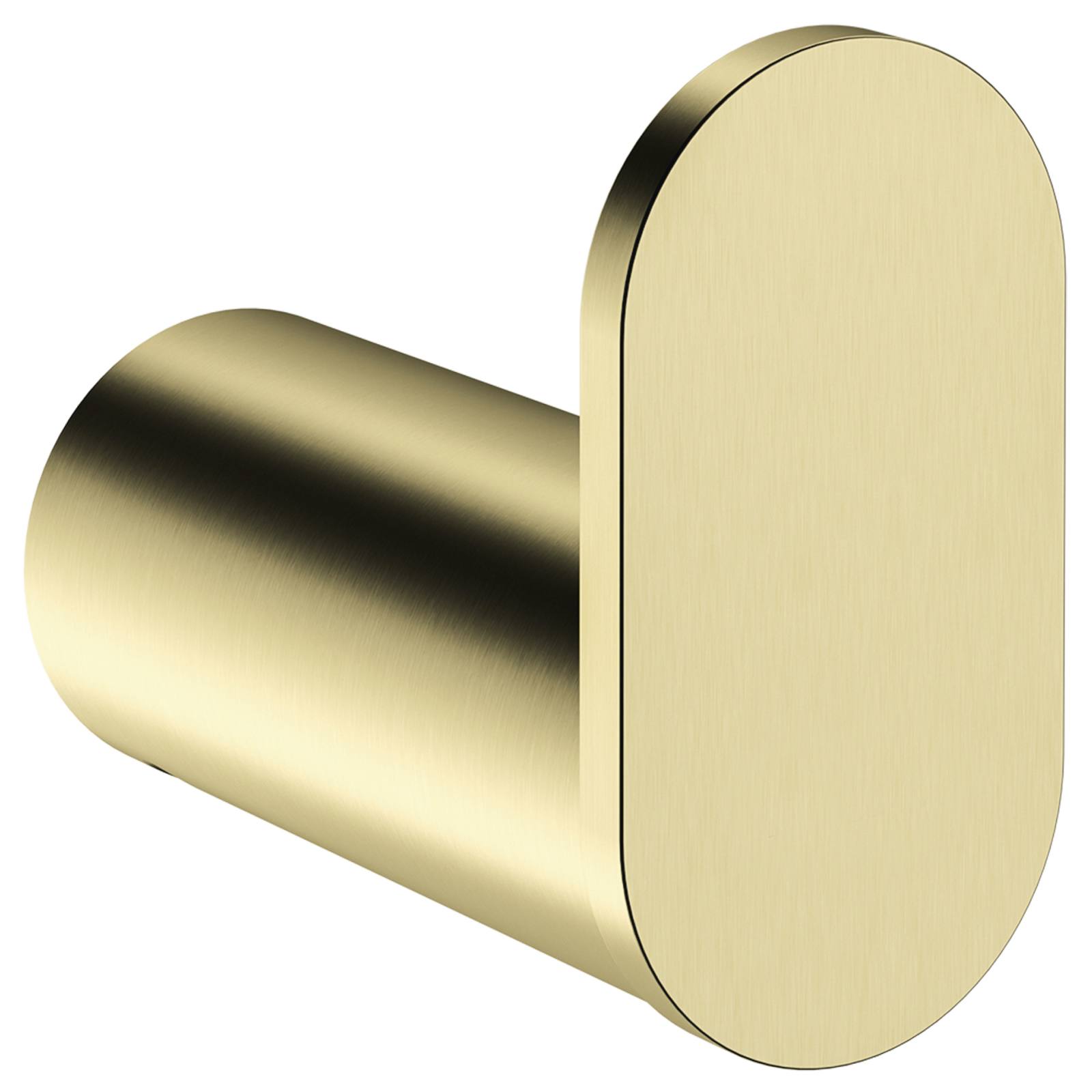 Curvae Single Robe Hook, Tiger Bronze