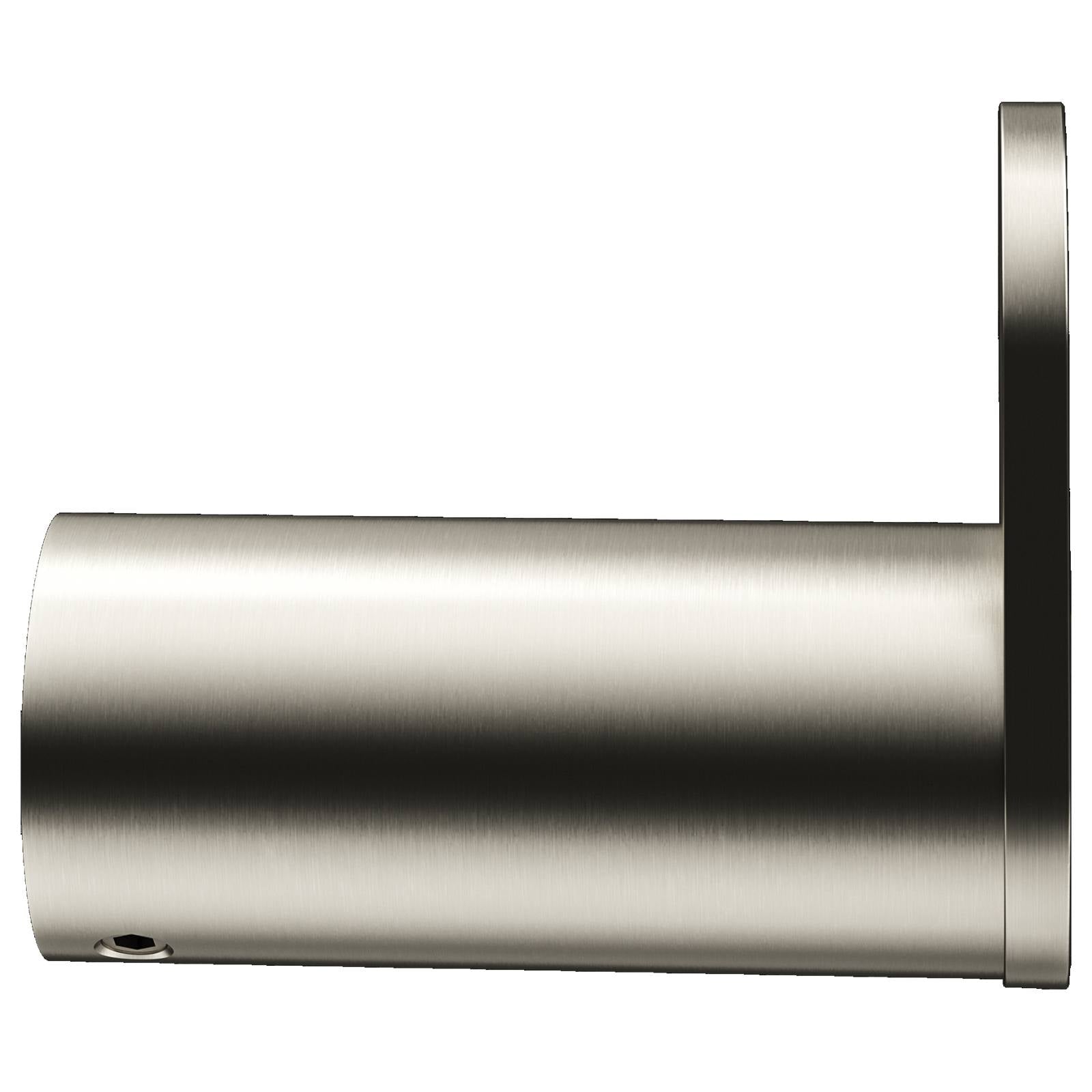 Curvae Single Robe Hook, Brushed Nickel