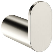 Curvae Single Robe Hook, Brushed Nickel