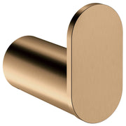 Curvae Single Robe Hook, Lustre Bronze