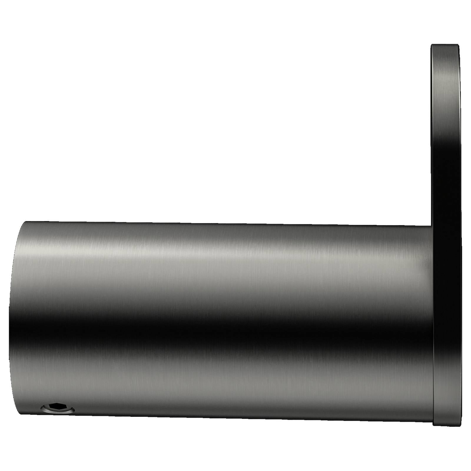 Curvae Single Robe Hook, Shadow Gunmetal