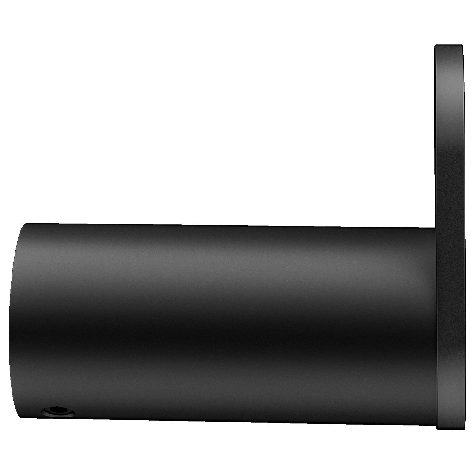 Curvae Single Robe Hook, Matte Black