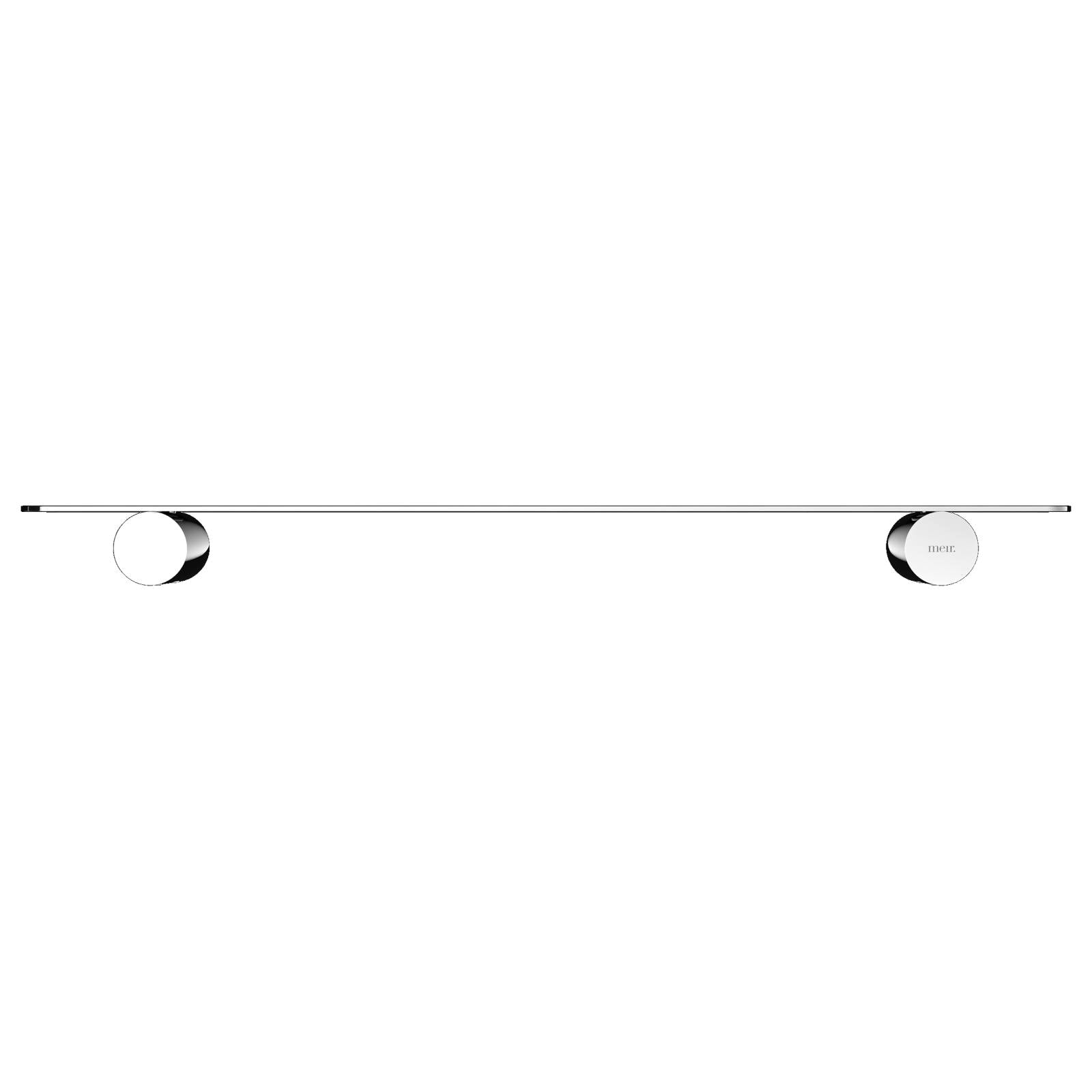 Curvae Shower Shelf , Polished Chrome