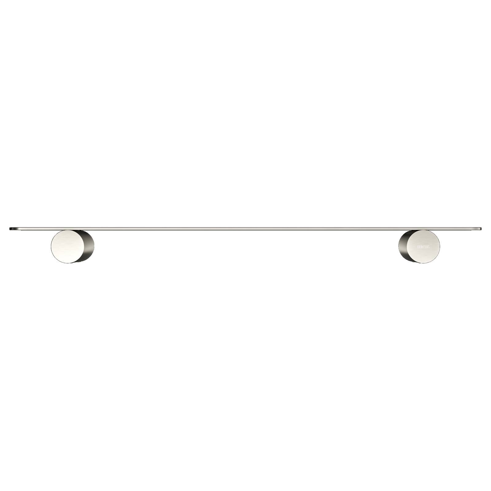 Curvae Shower Shelf , Brushed Nickel