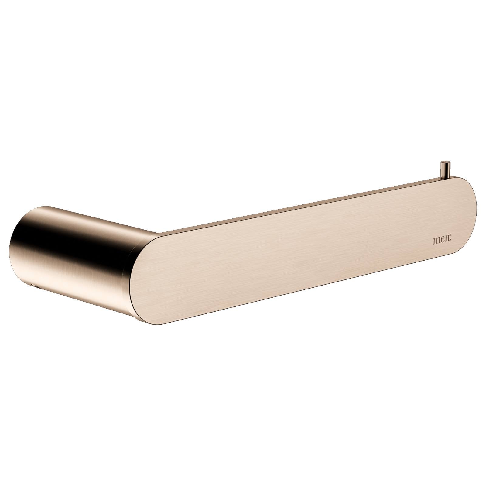 Curvae Toilet Roll Holder, Champagne