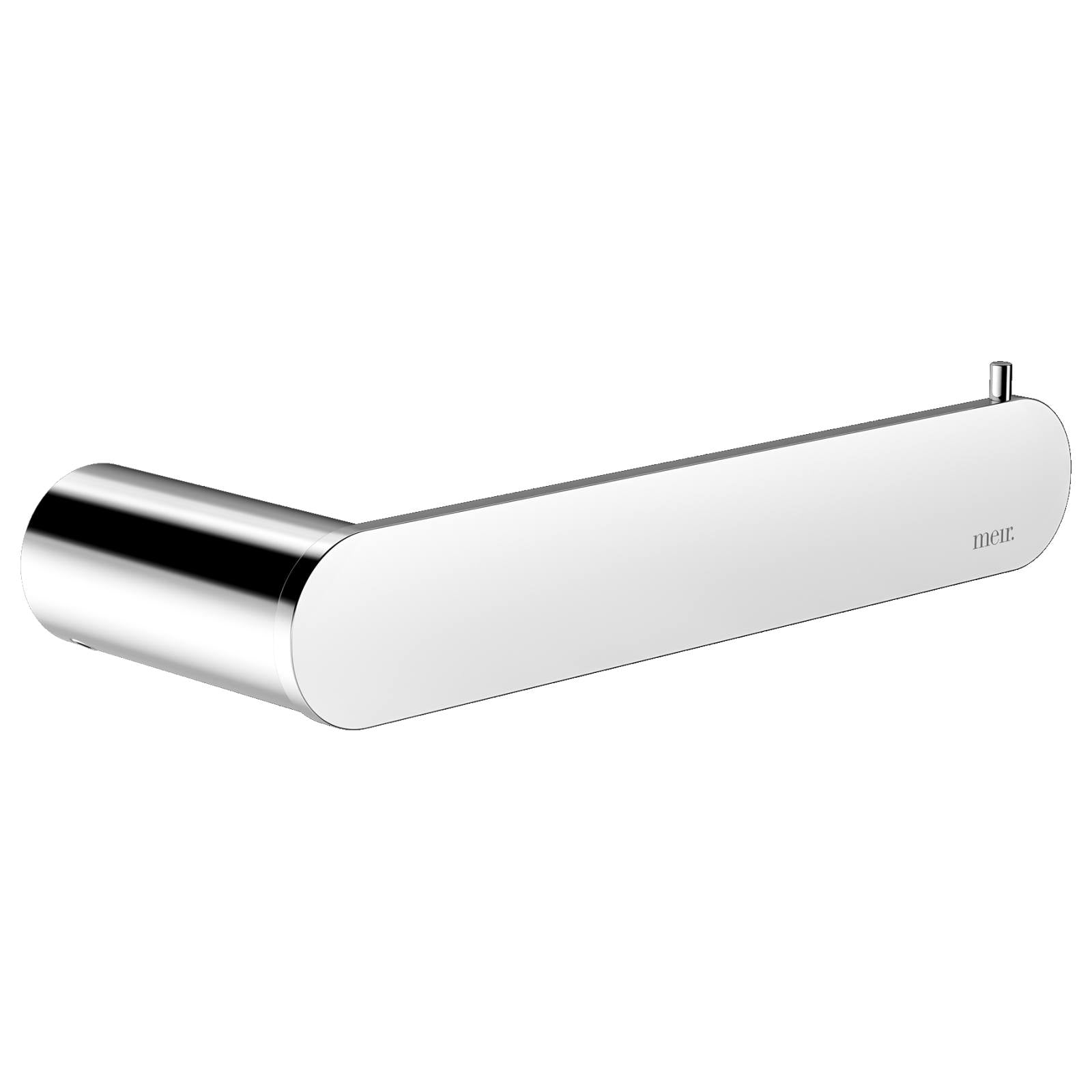 Curvae Toilet Roll Holder, Polished Chrome