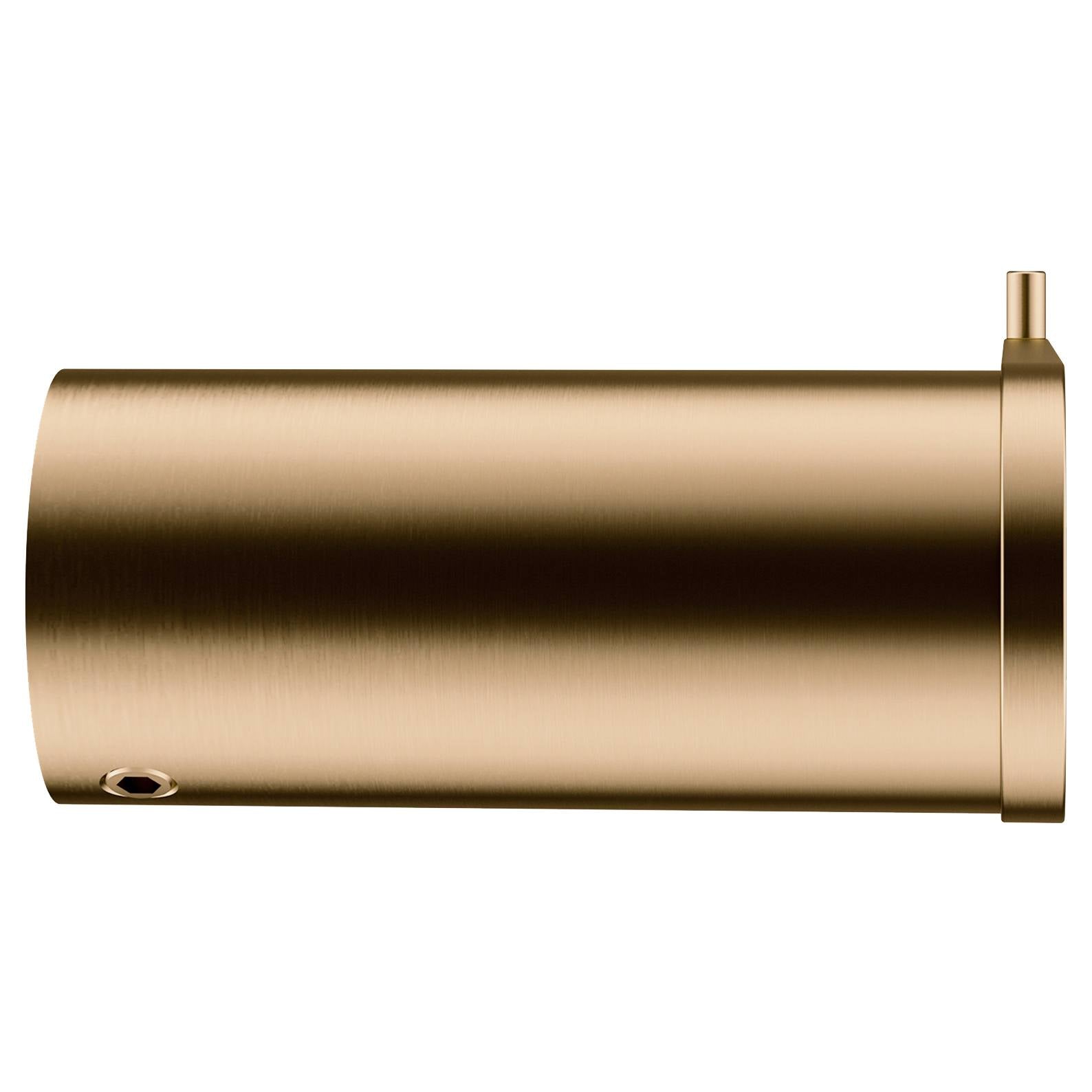 Curvae Toilet Roll Holder, Lustre Bronze