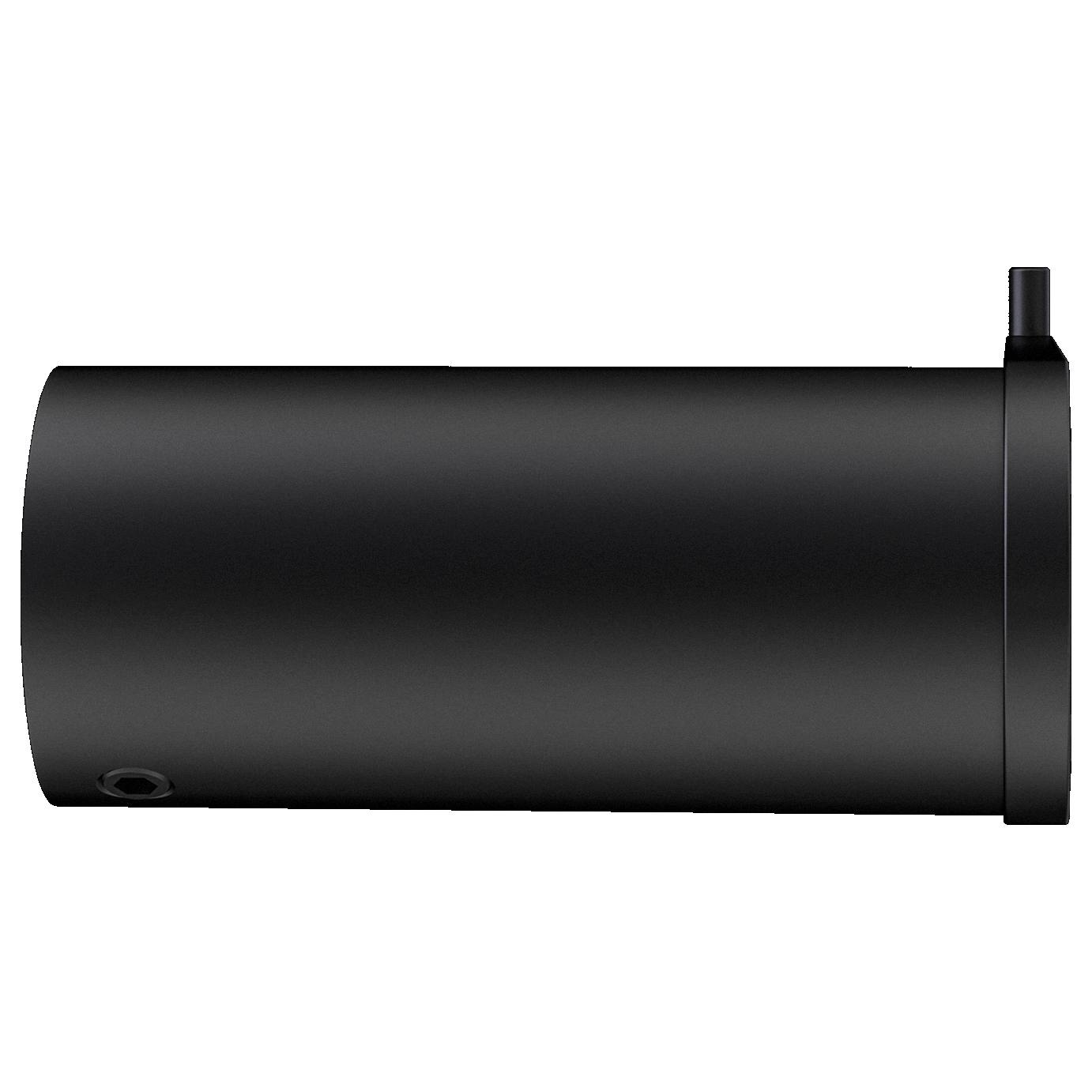 Curvae Toilet Roll Holder, Matte Black