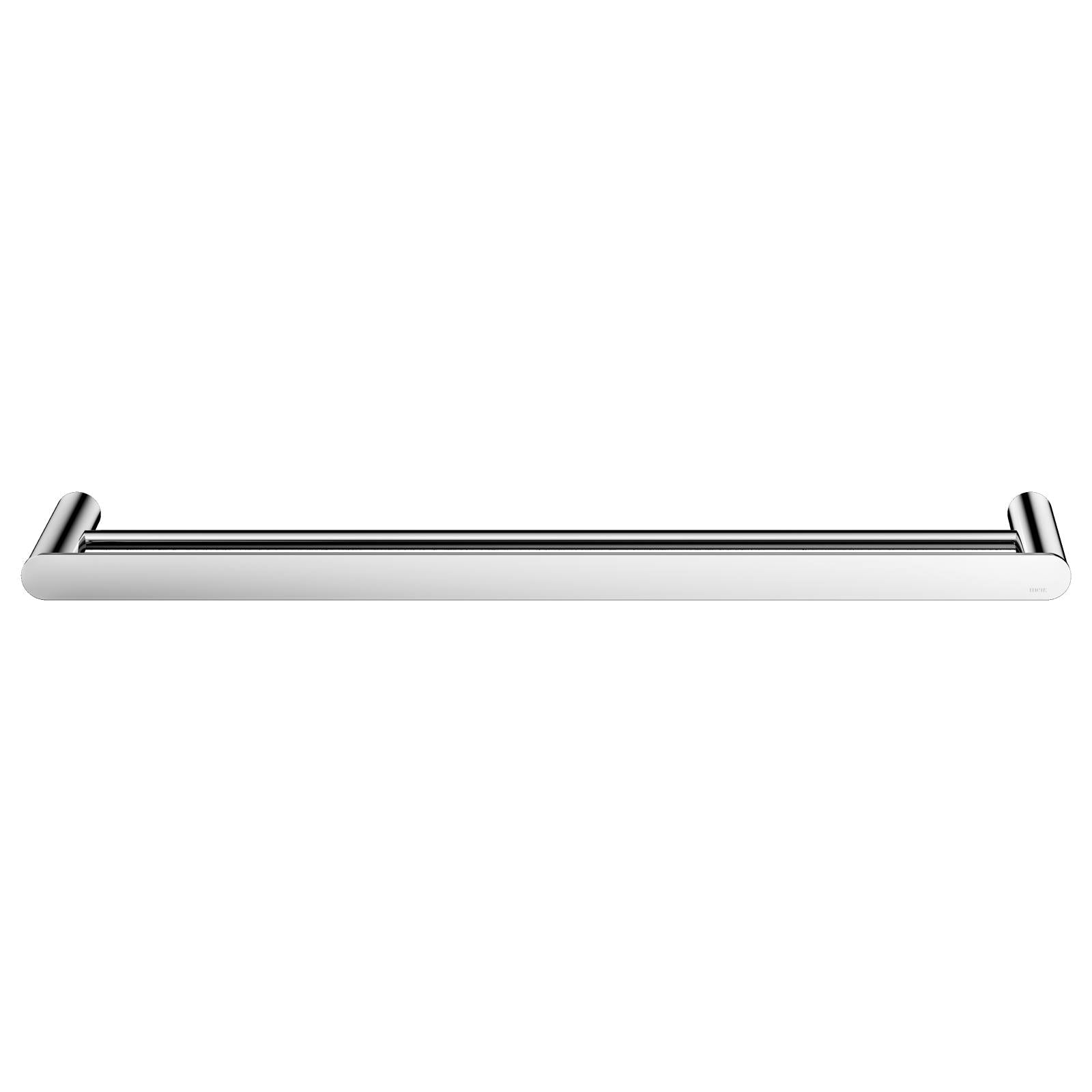 Curvae Double Towel Rail 600mm, Polished Chrome