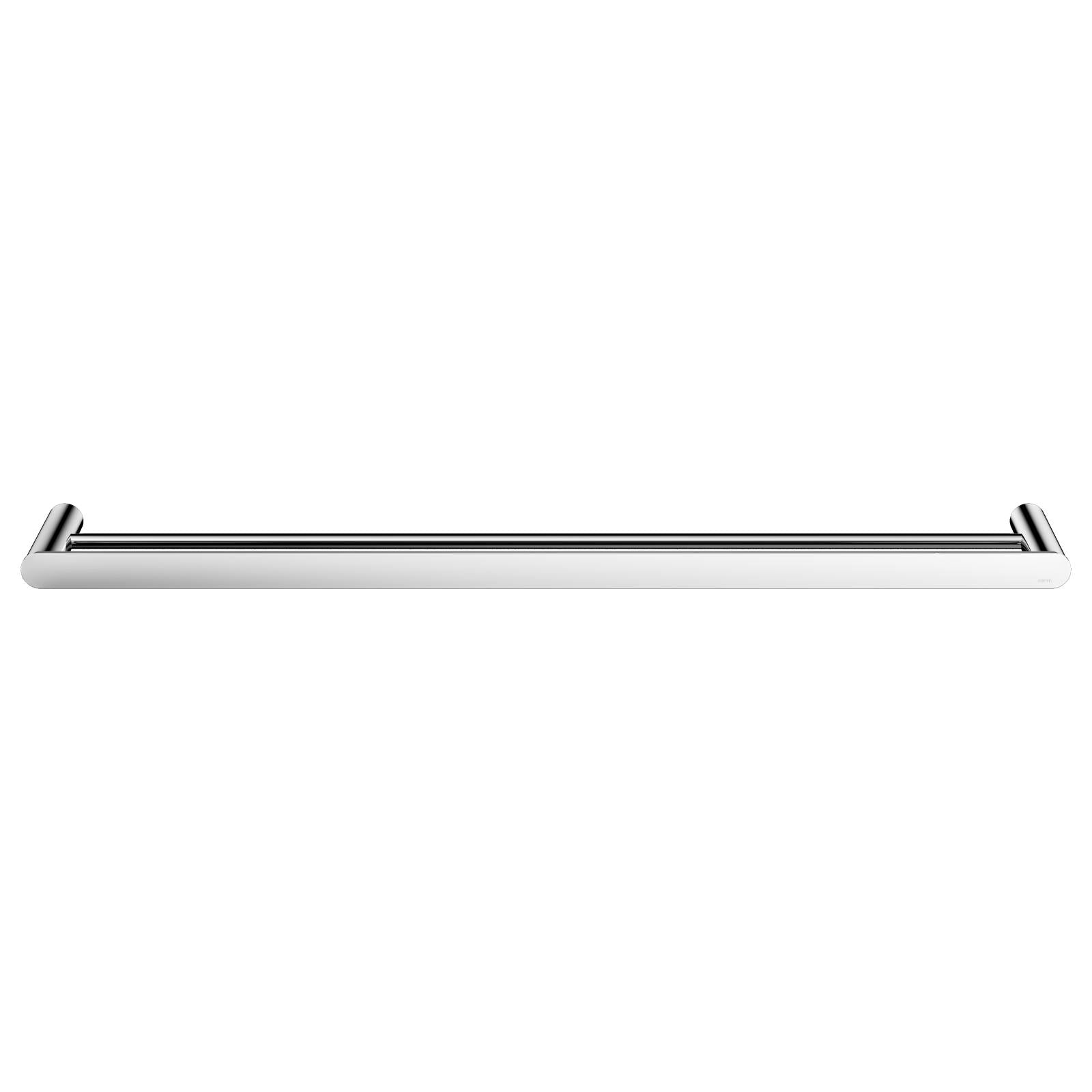 Curvae Double Towel Rail 800mm, Polished Chrome