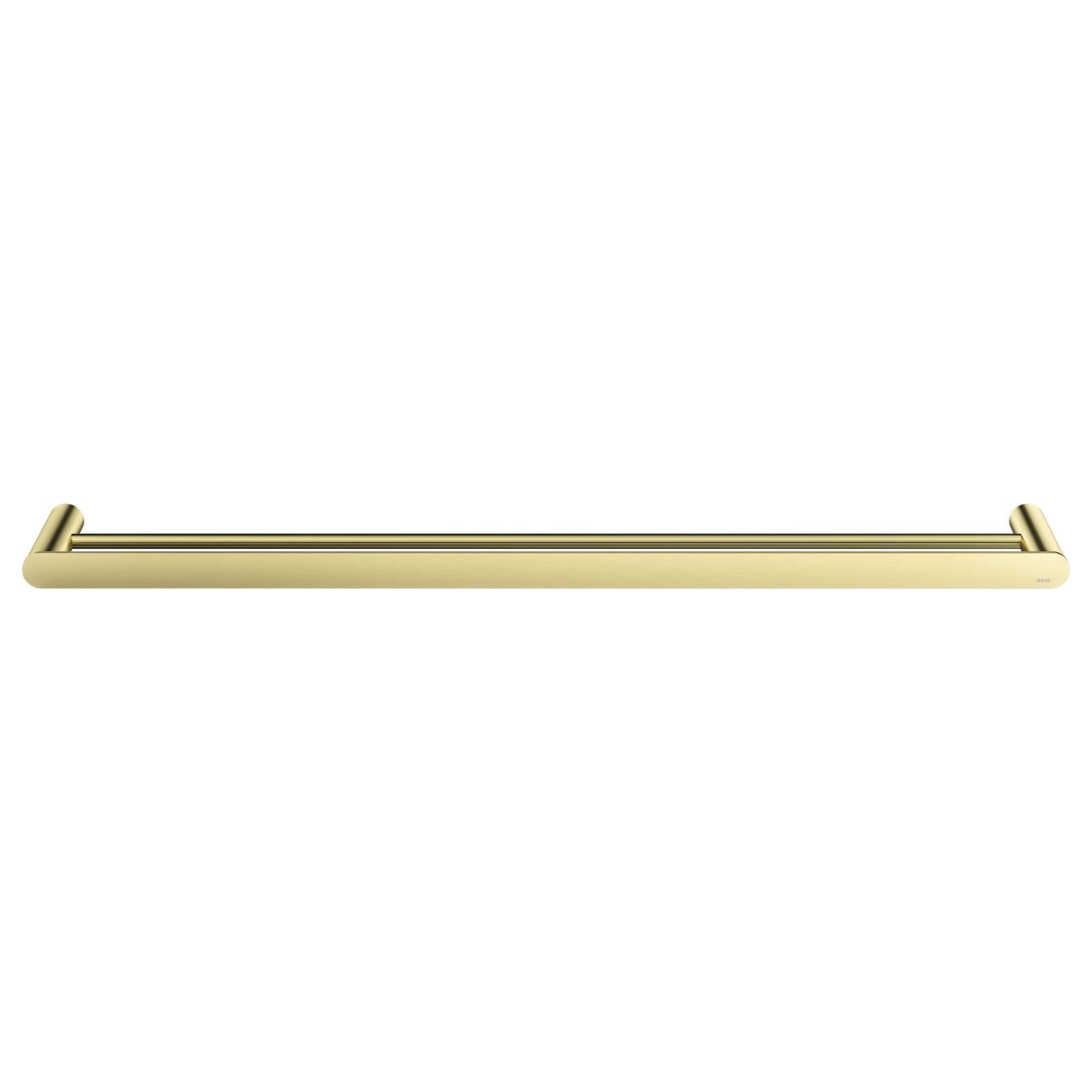 Curvae Double Towel Rail 800mm, Tiger Bronze