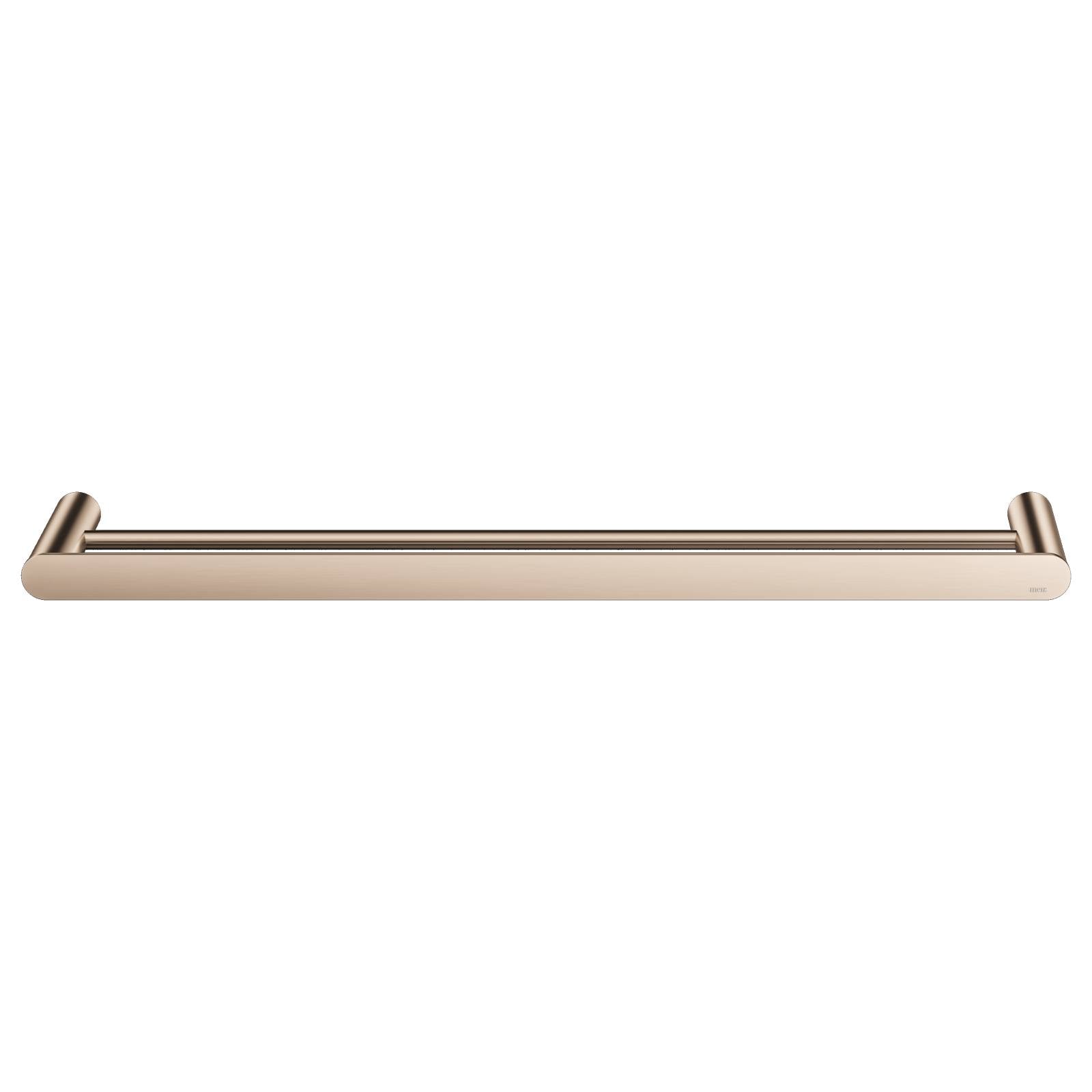 Curvae Single Towel Rail 600mm, Champagne