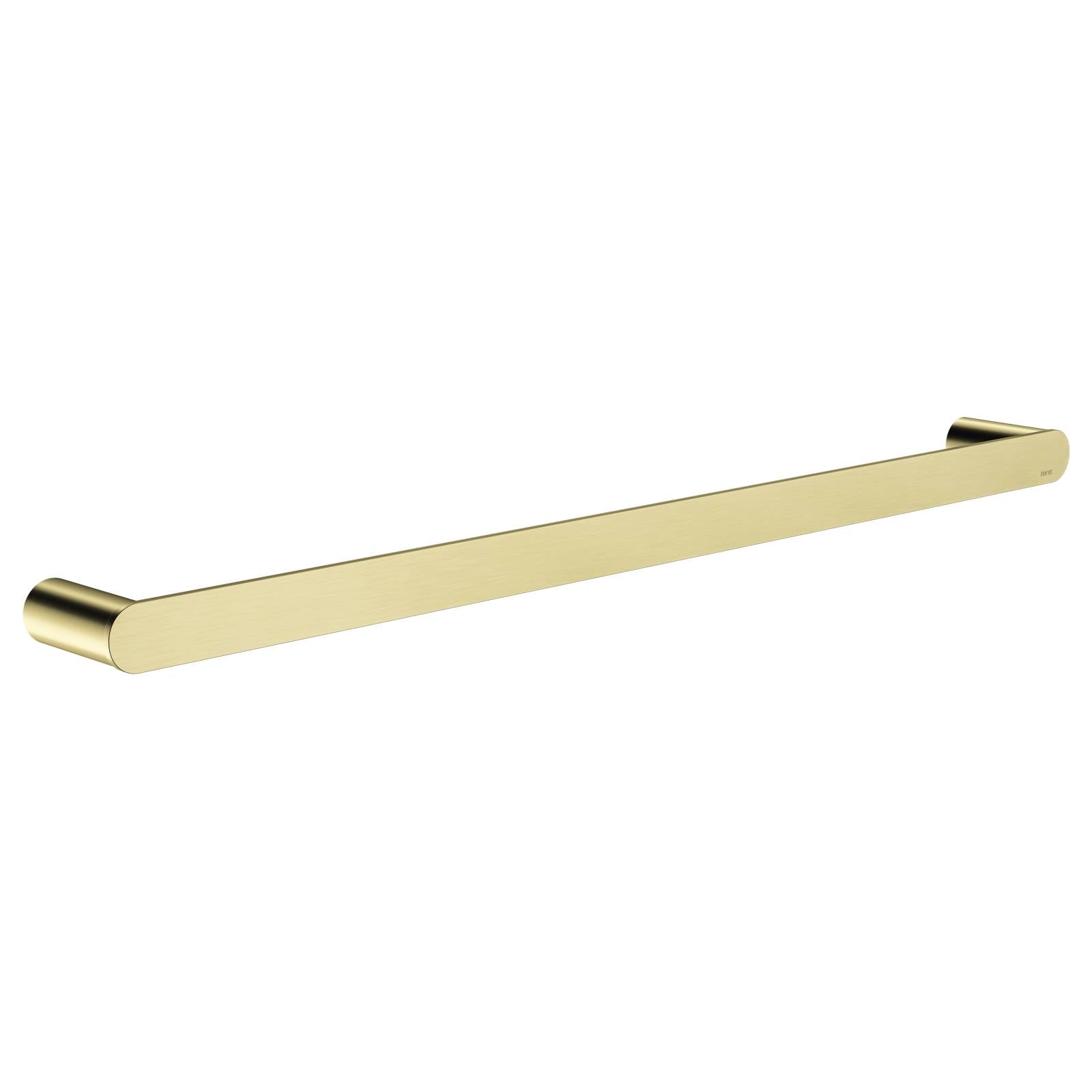 Curvae Single Towel Rail 600mm, Tiger Bronze