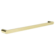 Curvae Single Towel Rail 600mm, Tiger Bronze