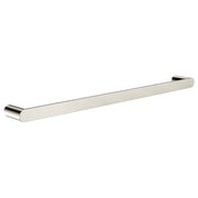 Curvae Single Towel Rail 600mm, Brushed Nickel