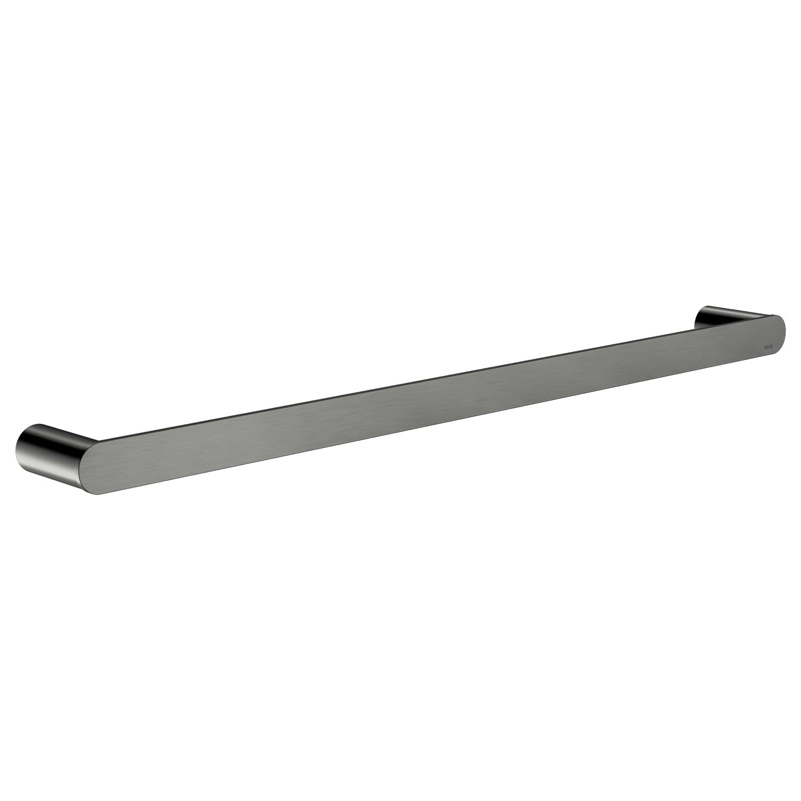 Curvae Single Towel Rail 600mm, Shadow Gunmetal
